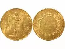 France G&eacute;nie - 100 Francs Or, Dieu Prot&egrave;ge la France - 1886 A Paris