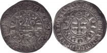 France Gros Tournois -  O long  - Philippe IV - 1290-1295 - Silver 1th ex