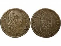 France Guillaume-Henri - 1/12 Ecu Argent - 1661
