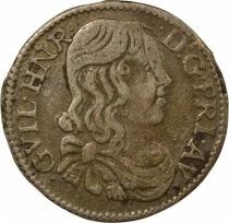 France Guillaume-Henri - 1/12 Ecu Argent - 1661