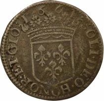 France Guillaume-Henri - 1/12 Ecu Argent - 1661