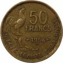 France GUIRAUD - 50 FRANCS 1954 B BEAUMONT LE ROGER