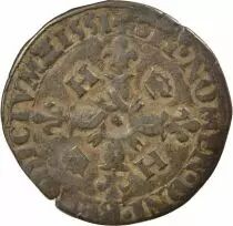 France Henri II - Douzain aux Croissants - 1551 + Caen