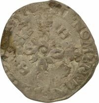 France Henri II - Douzain aux Croissants - 1551 F Angers