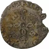 France HENRI II - DOUZAIN AUX CROISSANTS - 1551 ROUEN