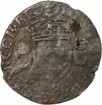 France HENRI II - DOUZAIN AUX CROISSANTS - 1552 9 RENNES