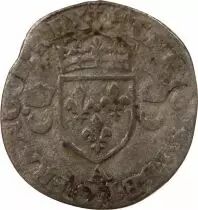 France HENRI II - DOUZAIN AUX CROISSANTS - 1552 A PARIS