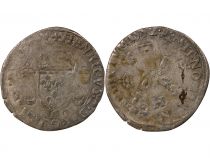France HENRI II - DOUZAIN AUX CROISSANTS - 1552 D LYON