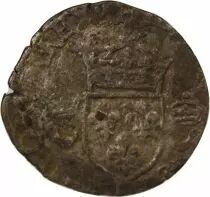 France HENRI II - DOUZAIN AUX CROISSANTS - 1556 D LYON