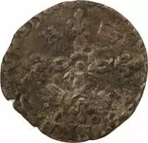 France HENRI II - DOUZAIN AUX CROISSANTS - 1556 D LYON