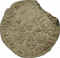 France Henri II - Douzain with Crescents - 1550 A Paris