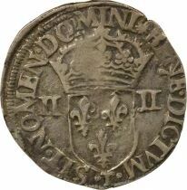 France Henri III - 1/4 Silver Ecu - 1583 T Nantes