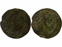 France Henri III - Denier Tournois - 1580 A Paris