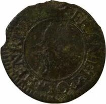 France Henri III - Denier Tournois - 1580 A Paris