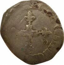 France Henri III - Double Sol Parisis - 1580 / 1590 N Montpellier