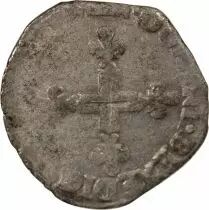 France HENRI III - DOUBLE SOL PARISIS, 2nd TYPE 1579, VILLENEUVE-LES-AVIGNON ?