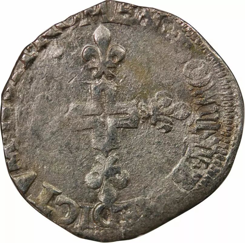 monnaie : Royaume de France, Henri III, double sol parisis