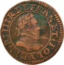 France Henri III - Double Tournois, 1st Type - 1587 A Paris