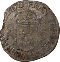 France HENRI III - DOUZAIN AUX DEUX H, 1er TYPE - 1576 A PARIS