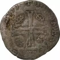 France HENRI III - DOUZAIN AUX DEUX H, 1er TYPE - 1577 F ANGERS