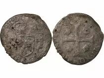 France HENRI III - DOUZAIN AUX DEUX H, 1er TYPE - A PARIS