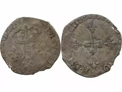 France HENRI III - SOL PARISIS 1578, S TROYES