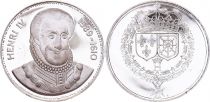 France Henri IV - 1589-1610 - Série les Rois de France - Franklin Mint - Argent