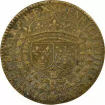 France Henri IV - Brass Token, Peace and Justice