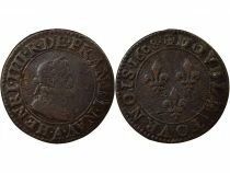 France Henri IV - Double Tournois, 2e Type - 1608 A Paris