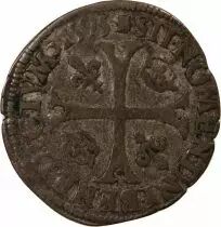 France Henri IV - Douzain Aux Deux H 1595 O Riom