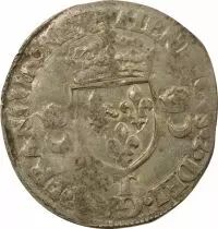 France Henry II - Douzain with Crescents - 1551 T Nantes