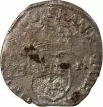 France HENRY III - DOUZAIN WITH TWO H, 1st TYPE - 1575