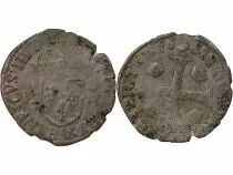 France HENRY III - DOUZAIN WITH TWO H, 1st TYPE - 1576 A PARIS