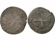 France HENRY III - DOUZAIN WITH TWO H, 1st TYPE - 1576 A PARIS