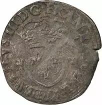 France HENRY III - DOUZAIN WITH TWO H, 1st TYPE - 1576 A PARIS