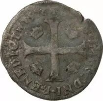 France HENRY III - DOUZAIN WITH TWO H, 1st TYPE - 1576 A PARIS