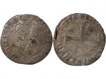 France HENRY III - DOUZAIN WITH TWO H, 1st TYPE - 1576 A PARIS