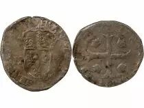 France HENRY III - DOUZAIN WITH TWO H, 1st TYPE - 1576 PARIS