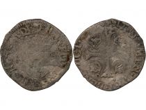 France HENRY III - DOUZAIN WITH TWO H, 1st TYPE - 1577