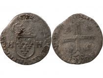 France HENRY III - DOUZAIN WITH TWO H, 1st TYPE - A PARIS