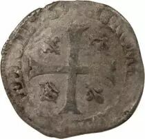 France HENRY III - DOUZAIN WITH TWO H, 3rd TYPE - 1576 O RIOM