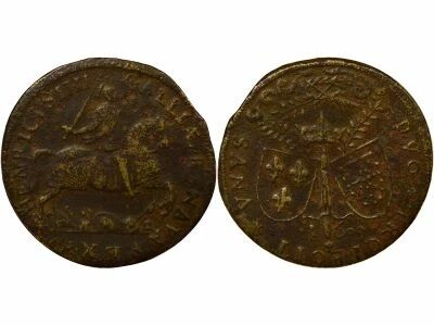 France Henry IV - Brass Counter Token - 1600 Nuremberg