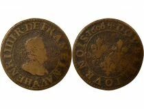 France Henry IV - Double Tournois, 2nd Type - 1606 A Paris