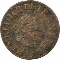France Henry IV - Double Tournois, Type 2 - 1605 A Paris