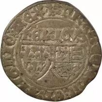 France Henry VI de Lancastre - Blanc aux Ecus - 1422 / 1449 Rouen