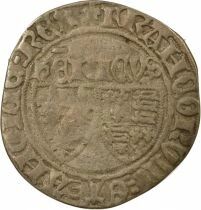 France Henry VI of Lancaster - Blanc with Shields - 1422 / 1453 Saint L&ocirc;