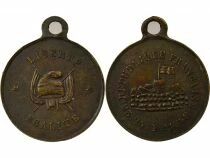 France IInd Republic - Brass Medal, February Revolution - 1848