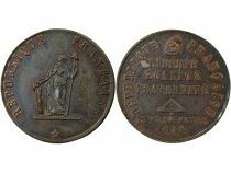 France IInd Republic - Copper Medal, February Revolution - 1848