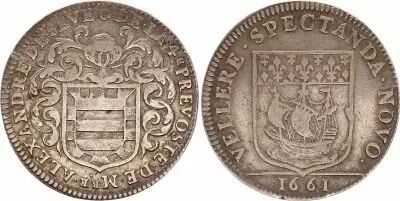 France Ile de France - Paris - Pr�v�t des Marchands - 1661 - Silver