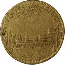 France Ile De France, Auguste Robert De Pomereu - Jeton Laiton 1682